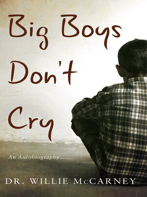 cover image of Big Boys Don't Cry